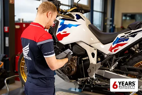 Honda Motorcycle and Scooter Extended 6 Year Warranty Service