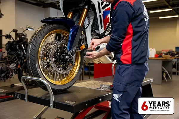 Honda Motorcycle and Scooter Extended 6 Year Warranty Service